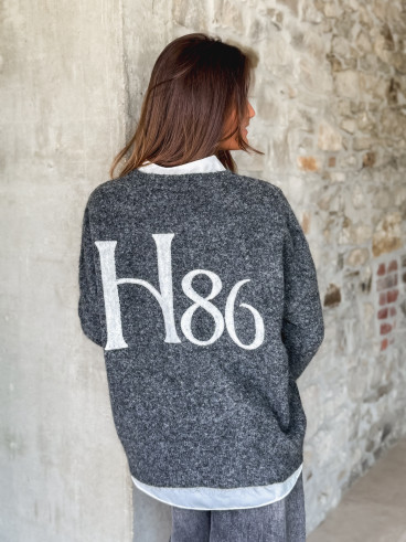 Pull Elyna - Gris foncé Pull Elyna - Gris foncé