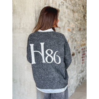 Pull Elyna - Gris foncé