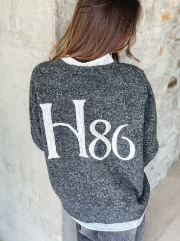 Pull Elyna - Gris foncé Pull Elyna - Gris foncé