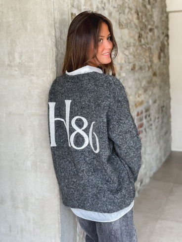 Pull Elyna - Gris foncé Pull Elyna - Gris foncé
