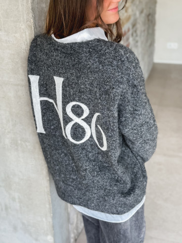 Pull Elyna - Gris foncé