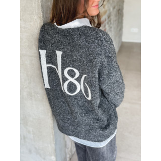 Pull Elyna - Gris foncé