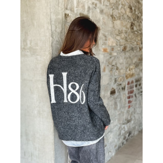 Pull Elyna - Gris foncé