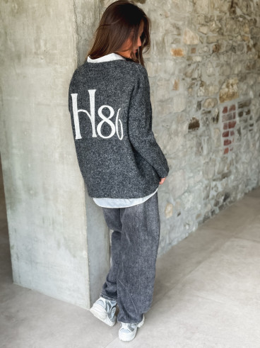 Pull Elyna - Gris foncé Pull Elyna - Gris foncé