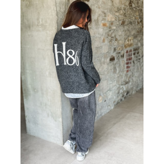 Pull Elyna - Gris foncé