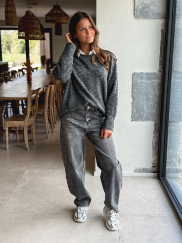 Pull Elyna - Gris foncé Pull Elyna - Gris foncé