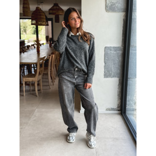 Pull Elyna - Gris foncé