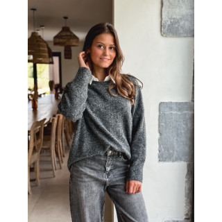 Pull Elyna - Gris foncé