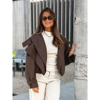 Veste Tania - Chocolat