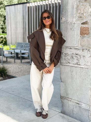 Veste Tania - Chocolat Veste Tania - Chocolat