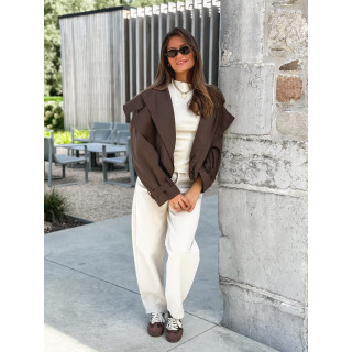 Veste Tania - Chocolat