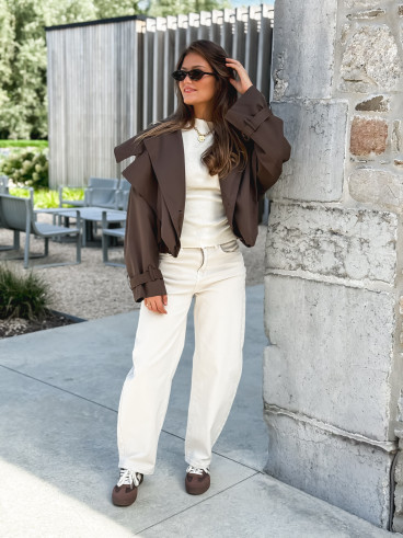 Veste Tania - Chocolat Veste Tania - Chocolat