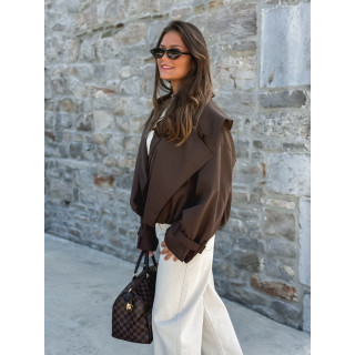 Veste Tania - Chocolat