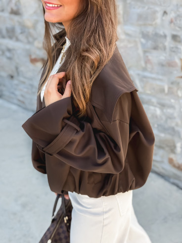 Veste Tania - Chocolat Veste Tania - Chocolat