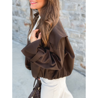 Veste Tania - Chocolat