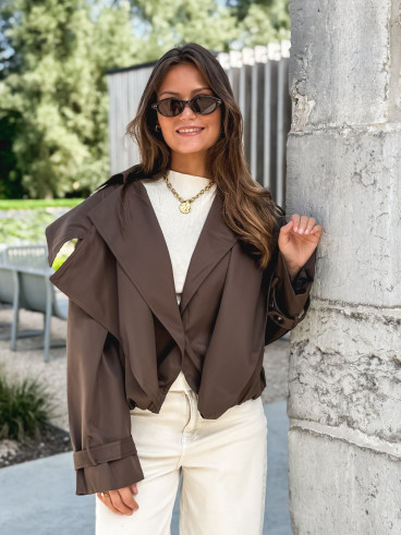 Veste Tania - Chocolat Veste Tania - Chocolat