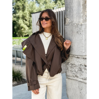 Veste Tania - Chocolat