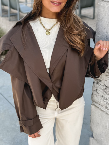 Veste Tania - Chocolat Veste Tania - Chocolat