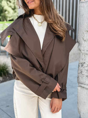 Veste Tania - Chocolat Veste Tania - Chocolat