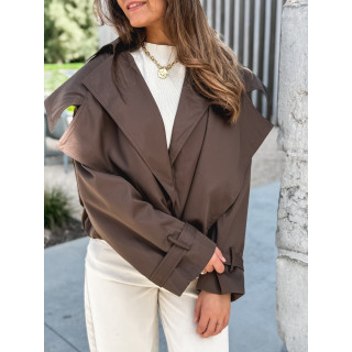 Veste Tania - Chocolat