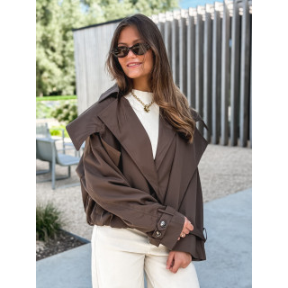Veste Tania - Chocolat