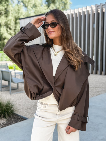 Veste Tania - Chocolat Veste Tania - Chocolat
