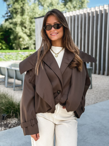 Veste Tania - Chocolat Veste Tania - Chocolat
