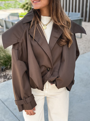 Veste Tania - Chocolat Veste Tania - Chocolat