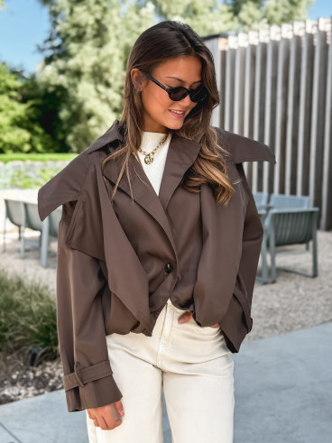 Veste Tania - Chocolat Veste Tania - Chocolat