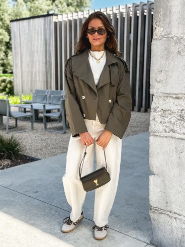 Veste courte Sophie - Kaki