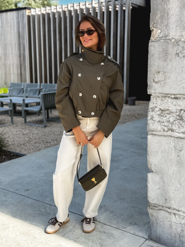 Veste courte Sophie - Kaki