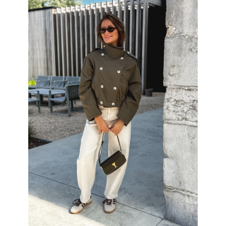 Veste courte Sophie - Kaki