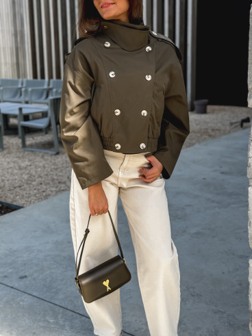 Veste courte Sophie - Kaki