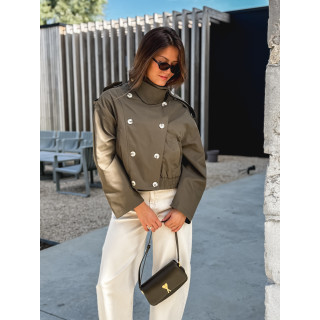 Veste courte Sophie - Kaki