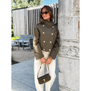Veste courte Sophie - Kaki