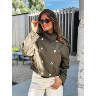 Veste courte Sophie - Kaki