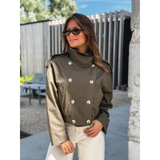 Veste courte Sophie - Kaki