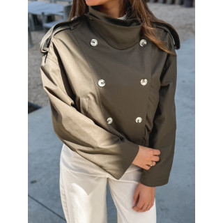Veste courte Sophie - Kaki