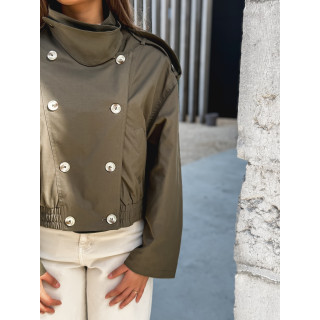 Veste courte Sophie - Kaki