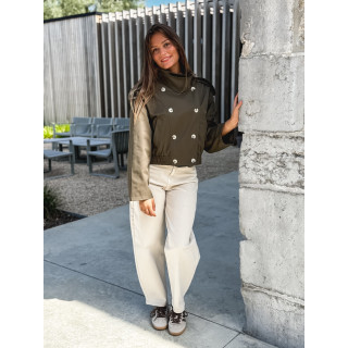 Veste courte Sophie - Kaki