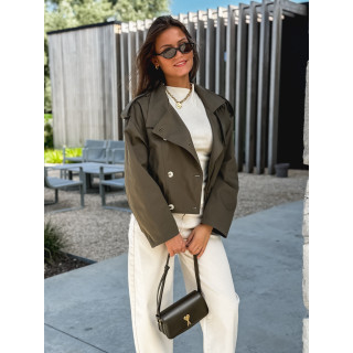 Veste courte Sophie - Kaki