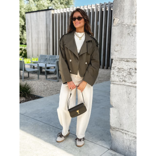 Veste courte Sophie - Kaki