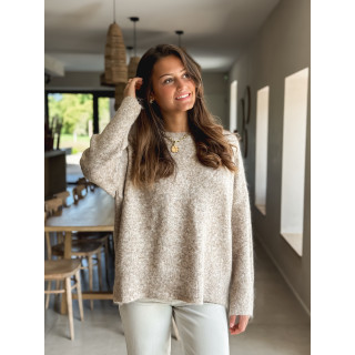 Pull Elyna - Taupe