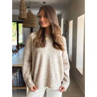 Pull Elyna - Taupe