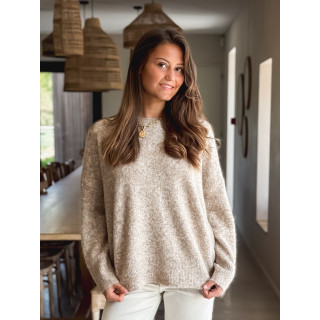 Pull Elyna - Taupe
