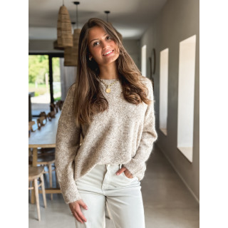 Pull Elyna - Taupe