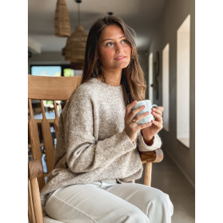 Pull Elyna - Taupe