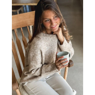Pull Elyna - Taupe