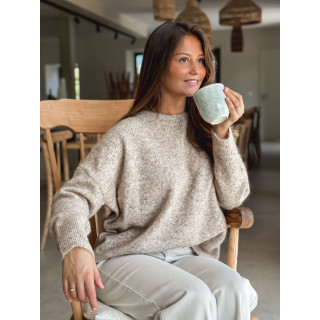 Pull Elyna - Taupe