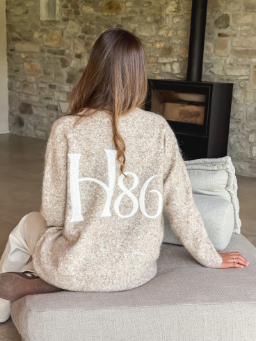 Pull Elyna - Taupe Pull Elyna - Taupe